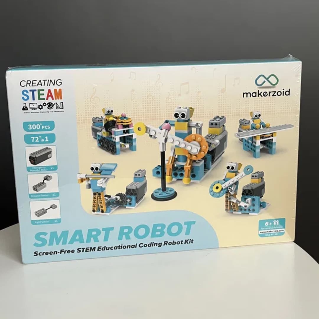 Makerzoid Smart Robot box on a table