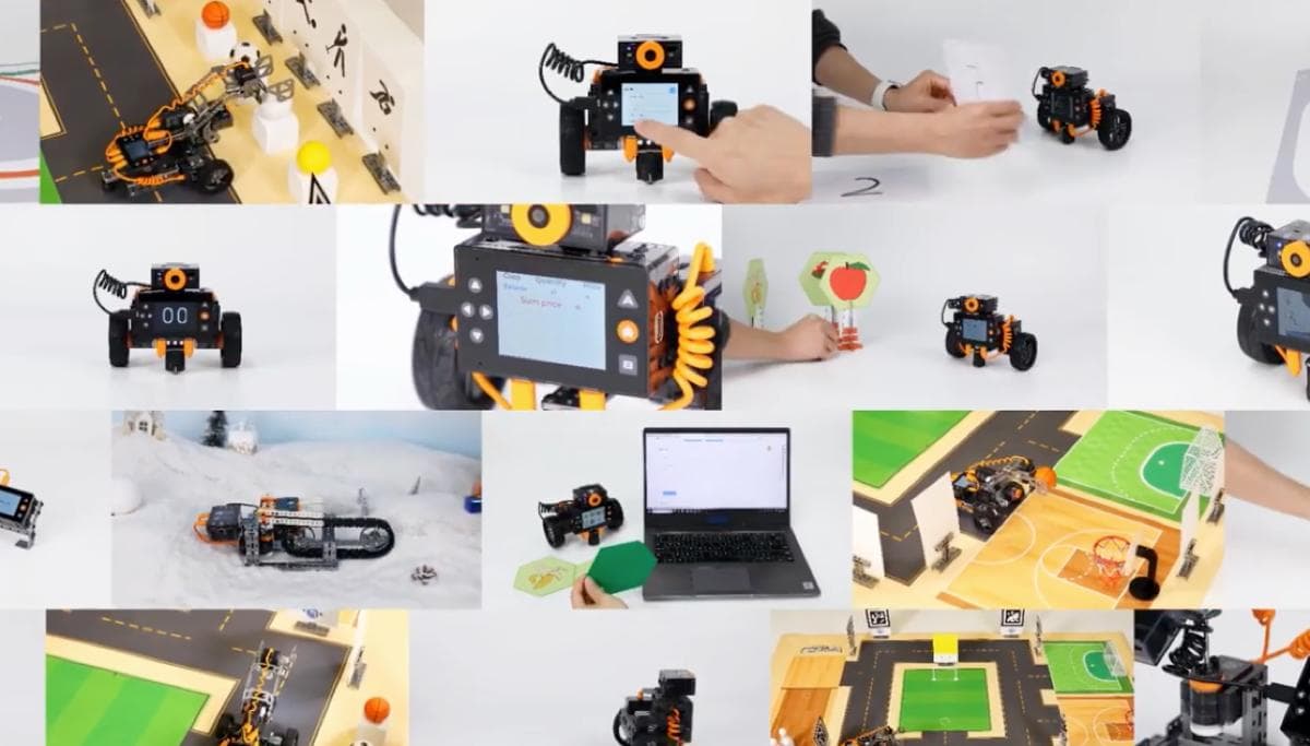 Collage showing various Nous AI activities
