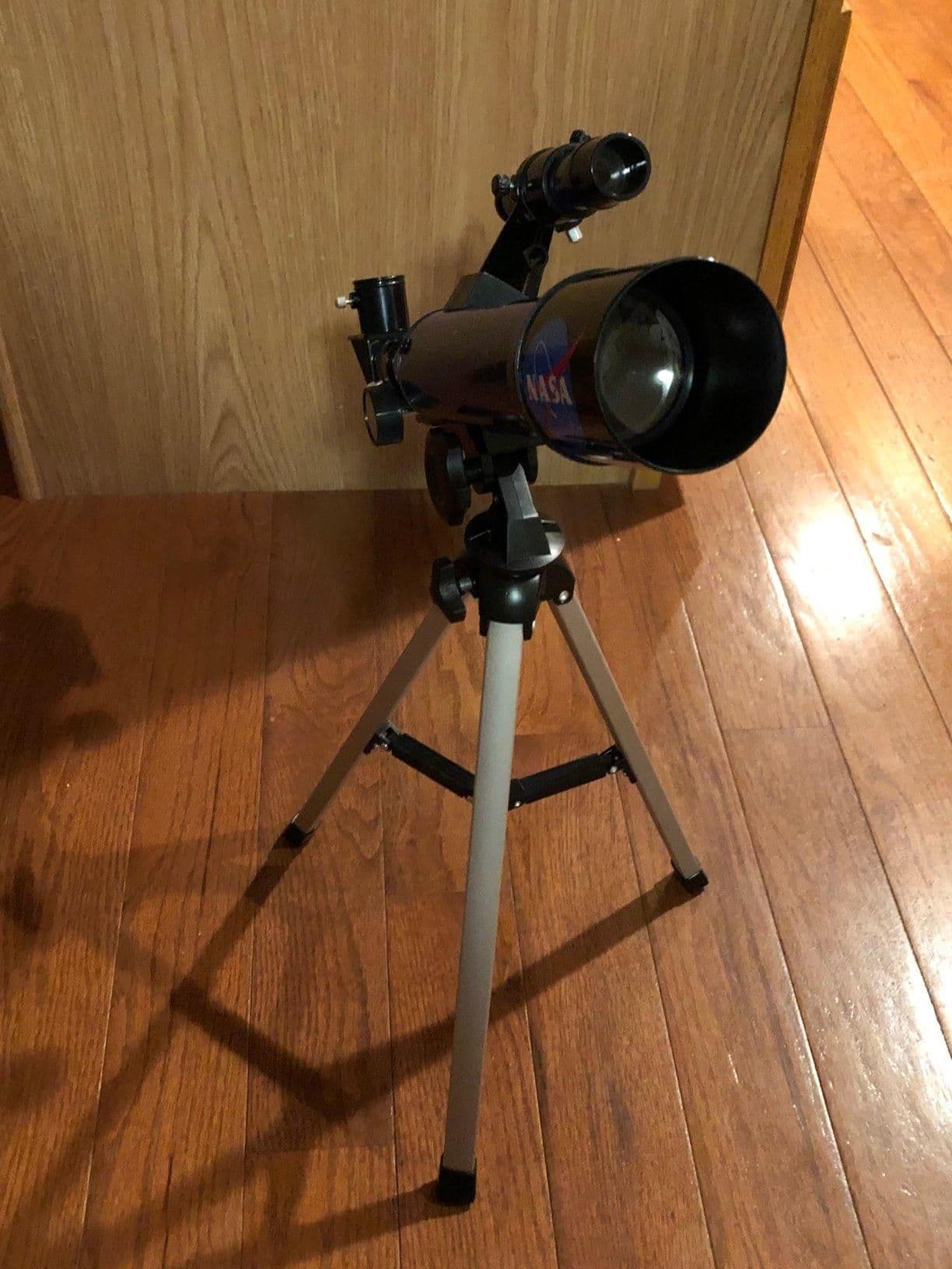 NASA Lunar Telescope set up and ready for use