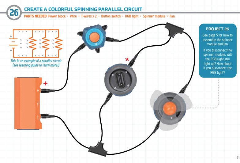 Illustrated circuit diagram from the National Geographic Epic Circuits guide